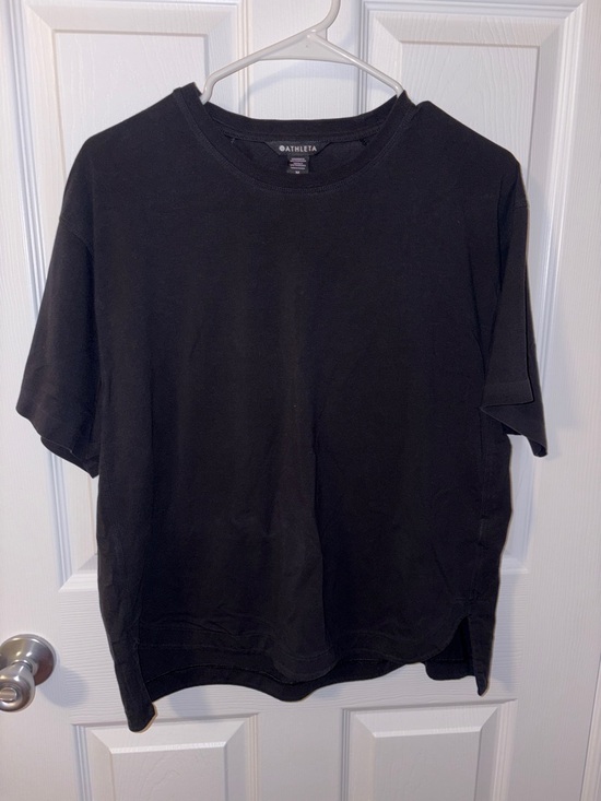 Athleta Tops - Athleta Black Short-Sleeve Crew Tee